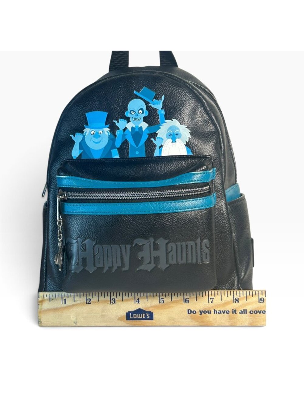 Loungefly Disney Haunted Mansion Hitchhiking Ghosts Happy Haunts Halloween Bag - Picture 11 of 13